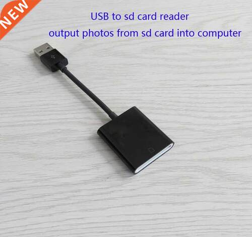 USB 2.0 to SD Card reader Camera Reader for Computer output