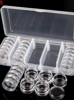 25grid nail storage box Nail Art Organizer bottles Rhineston