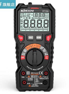Digital Multimeter Auto Range multimetro 6000 Counts True RM