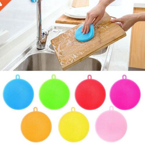 Multifunction Silicone Sponge Bowl Cleaning Brush Silicone S