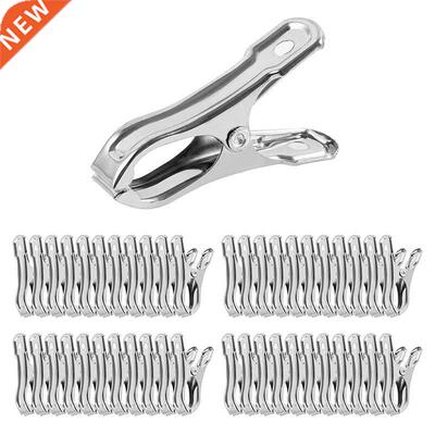 100 PCS Clothes Clips Garden Clips,Greenhouse Clamps Stainle