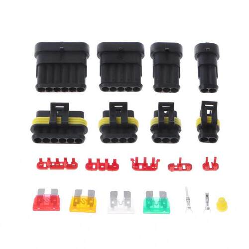 240 Pcs Superseal AMP/Tyco Waterproof 12V Electrical Connect