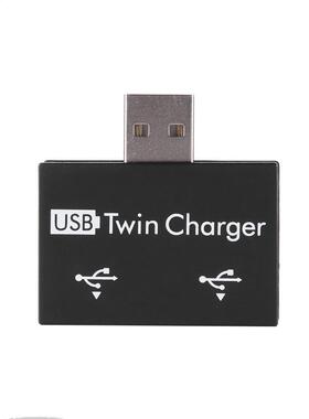 USB 2.0 Male to Twn Female Charger Dual 2 Port USB DC 5V Ch