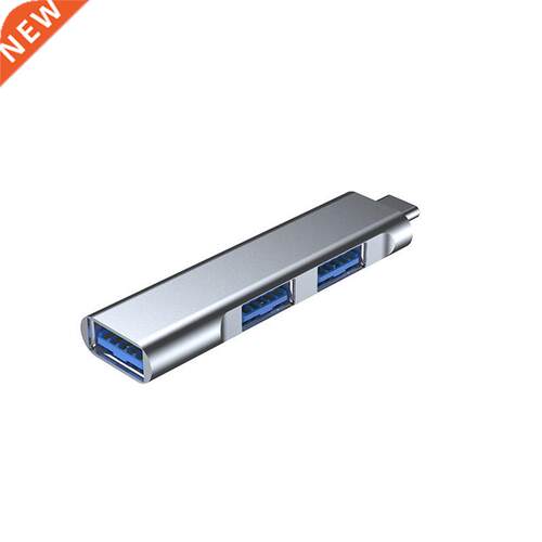 USB Hub Type C Adapter 3 in 1 Portable Space Aluminum Alloy