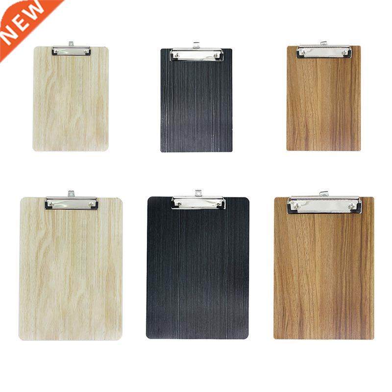 Portable A4 A5 Wooden Writing Clipboard File Hardboard Docum