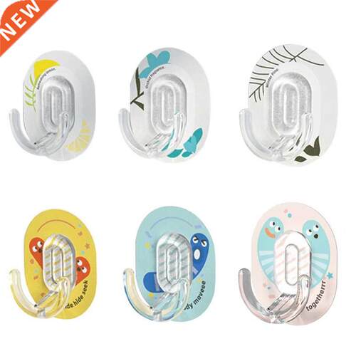 Creative Self-adhesive Strong Hanger Hooks Punch-free Robe H