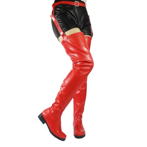 Brand Design Female Modern Boots Platform Low Heel Over-the-