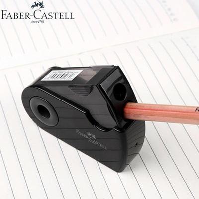 1pc FAER CASTELL push pull doule pencil sharpener Single