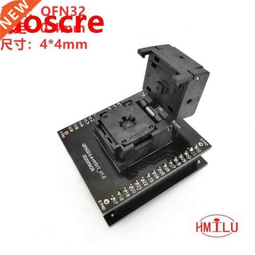 QFN2-0.4 BGA Socket to DIP2 Burn-in Socket Programming soc