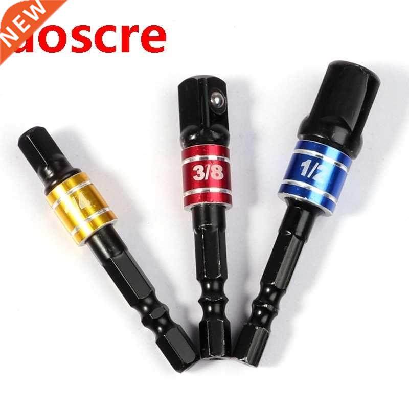 3 Pcs Drill Socket Adapter Converter for impact Driver with