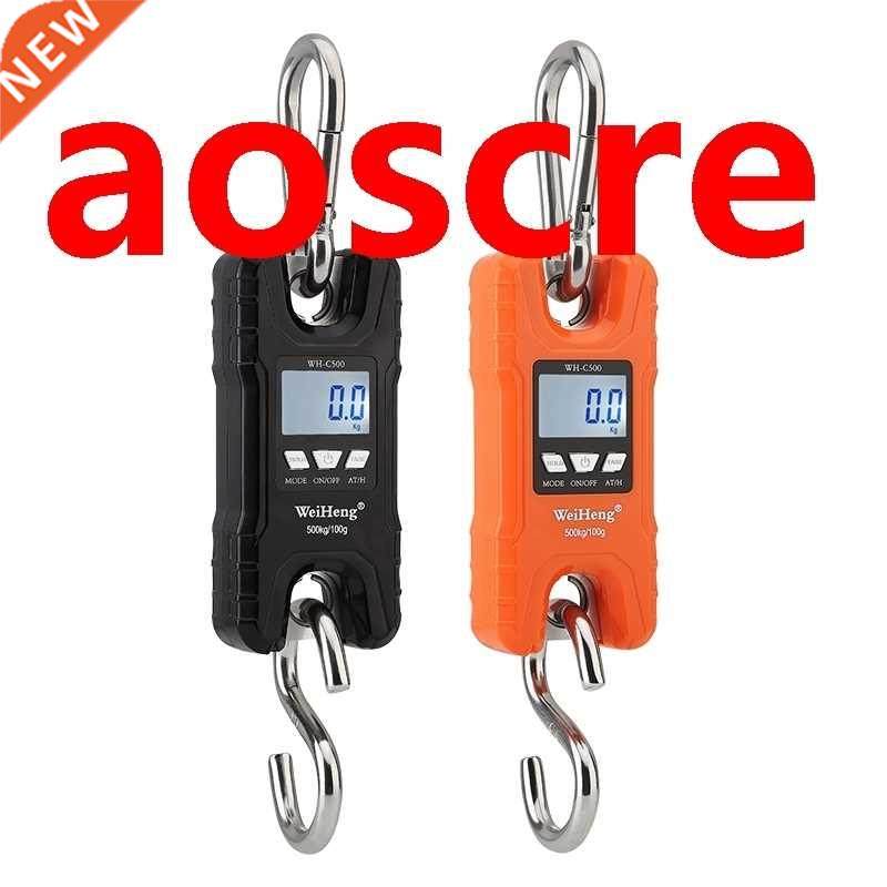 WeiHeng Crane Scale 150KG 500KG Digital Stainless Steel Hook
