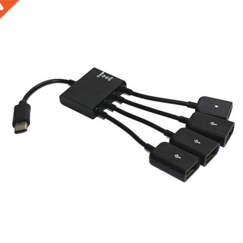 Type-C USB Adapter OTG Cable USB C 2.0 Male to USB Micro Fem