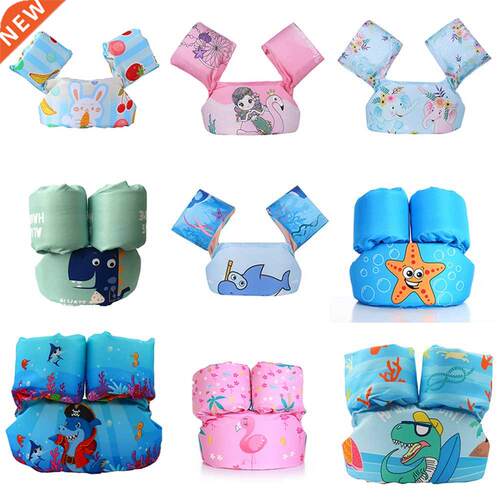 Baby Float Cartoon Arm Sleeve Lfe Jacket Swmsut Foam Safe