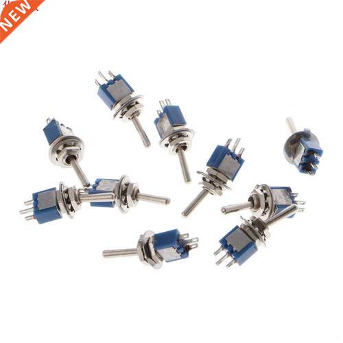 10 Pcs AC 250V/1.5A 125V/3A SPDT 3-Pin On/On 2 Position Mini