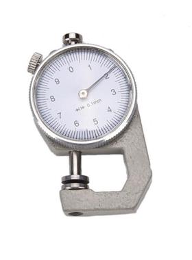 0-10mm Dial Thickness Gauge Leather Paper Thickness Meter Te