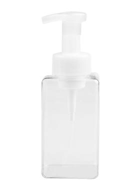 450ml Portable Foam Bottle Empty Pump Transparent Square Bot