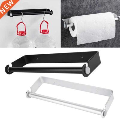 Wall Mounted Kitchen Plastic Wrap Film Paper Towel Rack Pape