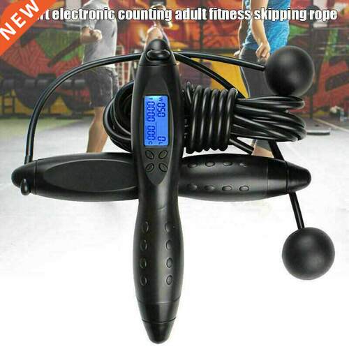 Digital LCD Jump Jumping Skipping Rope Calorie Count Counter