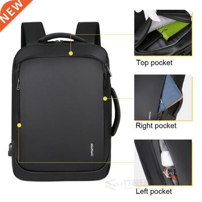 USB Charging Bags Travel Bagpack Men Laptop Backpack Male B