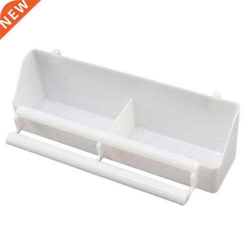 Pet Cage Plastic Food Container Parrot Birds Water Hanging B