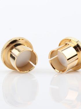 Free shipping 12pcs Noise Stopper 24K Gold Plated Copper RCA