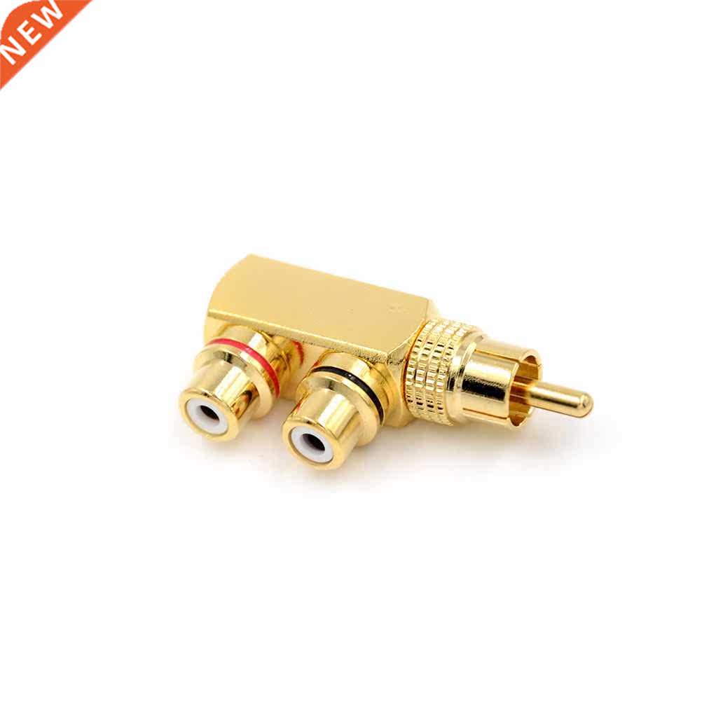 RCA male to female AV socket connector adapter plugs Pure c