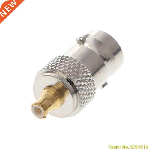 BNC Female Jack to MCX Male Plug Straight RF Coax Coaxial Co