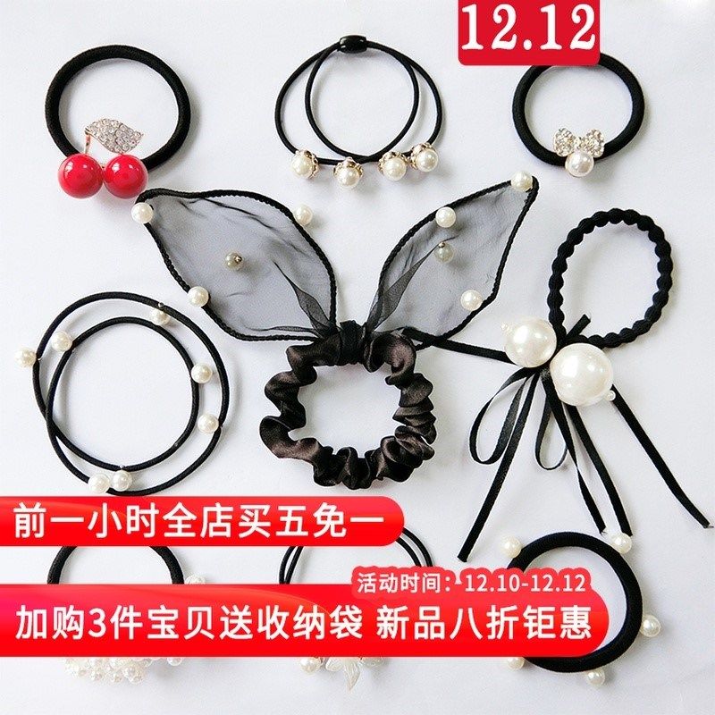 Hair accessories net red Headdress adult Head rope Korea fr