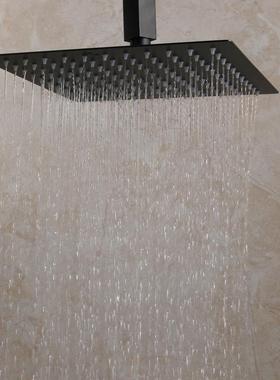 KEMAID Black Rainfall Shower Mixer Wall Mounted Shower Fauce