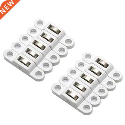10Pcs Window Wheels Sliding Door Pulley Plastic Furniture Do