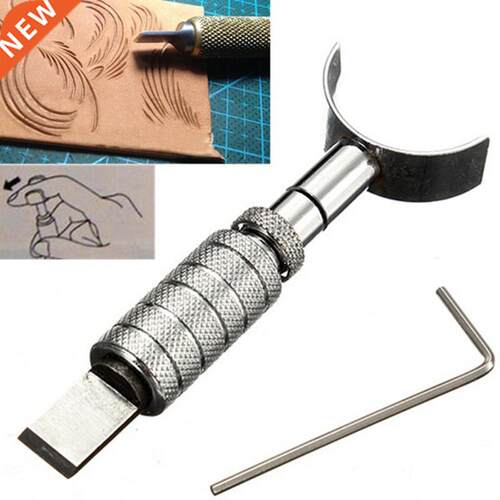 Rotating Carving Knife W Blade DIY Handmade Copper Swivel Le