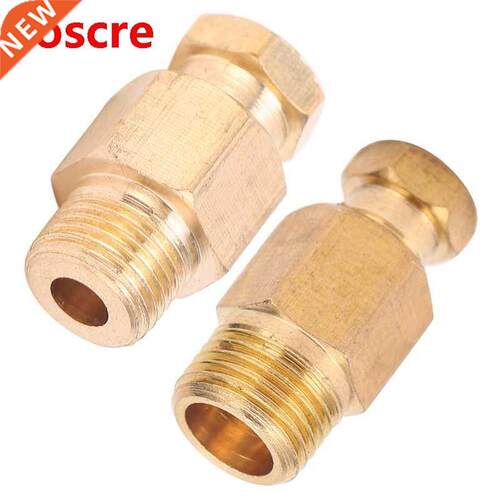 Oil Pipe Connector Brass Tube Fitting Straight Adapter for N