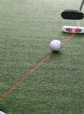 Black Golf Putter Laser Pointer Putting Training Aim Line Co