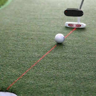 Black Golf Putter Laser Pointer Putting Training Aim Line Co