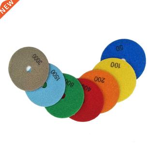 Diamond Granite Inch For Pads Polishing Dry Wet Set 7PCS
