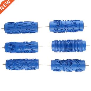 Patterned Wall Rubber pap Inch Roller 1pc Painting