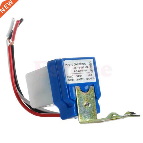 Auto On Off Street Light Switch Photo Control Sensor AC 220V