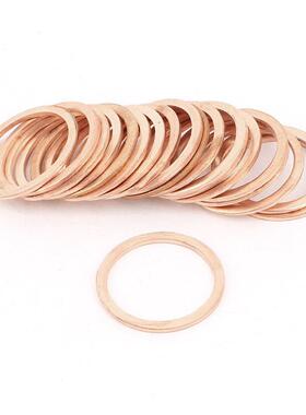 Tattoo Machine Copper Crush Washer Flat Ring 16mmx20mmx1mm 2