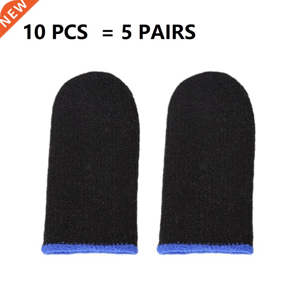 10pcs Mobile Game Fingertip Gloves for Gamer Sweatproof Anti