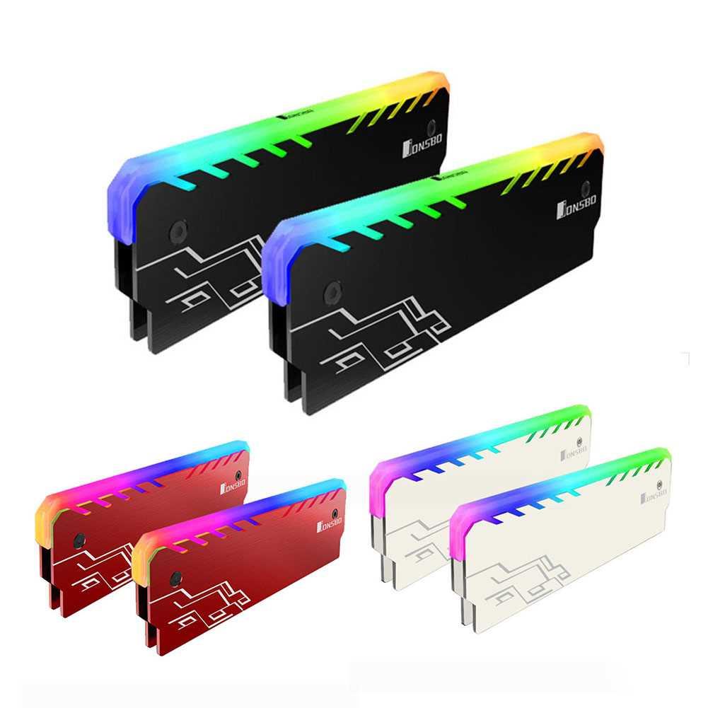 RGB RAM Heatsink DDR DDR3 DDR4 Memory Cooling Heat Spreader