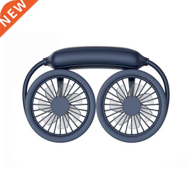 WS36S Neck Fan Storage Folding Fan With 7-leaf Fan Leaf Desi