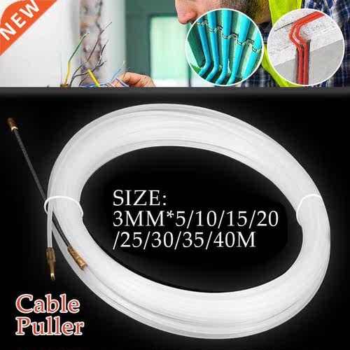 3mm 5 To 40 Meter White Guide Device Nylon Electric Cable Pu