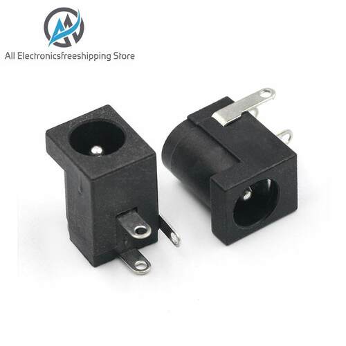 10Pcs DC-005 lack DC Power Jack Socket Connector DC005 5.5*