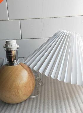 Vintage Rattan Lamp Table Korean Table Lamps for Bedroom Lam