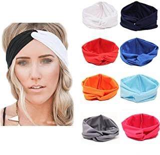 Flyusa Women Girls Turban Twist Headband Head Wrap Twisted K