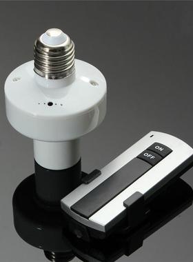 10M E27 Screw Remote Control Bulb Hol Cap Socket SwitchOn