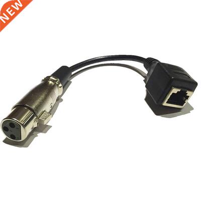 XLR 3P FEMALE TO RJ45 Female cable