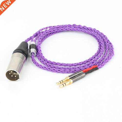 Preffair HIFI 8 Cores Silver Plated Headphone Upgrade Cables
