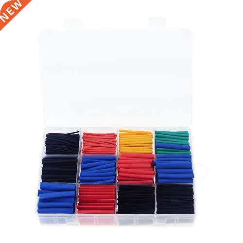 850PCS/Box 2:1 5 Color 12 Size Polyolefin Shrinking Assorted