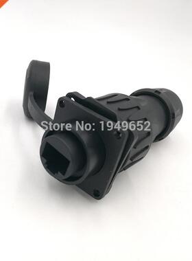 RJ45 waterproof connector M24 IP67 Ethernet Plug socket H24